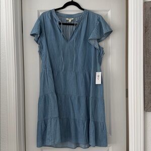 Chambray Woman’s Short summer dress